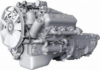 Двигатель с коробкой передач и сцеплением основной комплектации 65651-1000016 ЯМЗ-65651 Автодизель