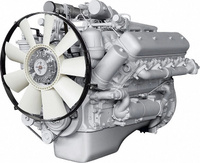 Двигатель без коробки передач и сцепления основной комплектации 65851-1000186 ЯМЗ-65851 Автодизель