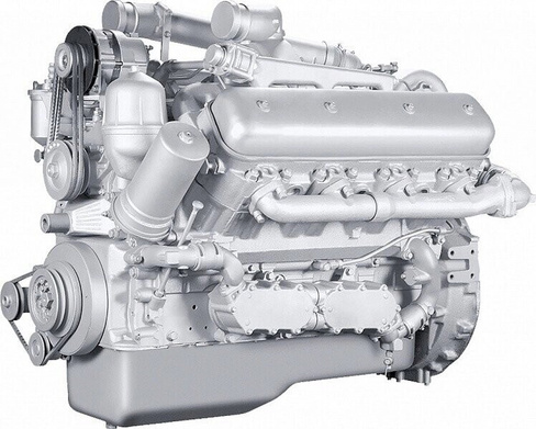 Двигатель без КПП и сцепления 4 комплектации 7512-1000186-04 ЯМЗ-7512 Ямз