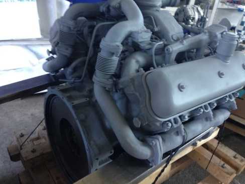 Двигатель ЯМЗ 236НЕ2-3-1000189 для УРАЛ без кпп и сцепления блок старого образца Собственное производство