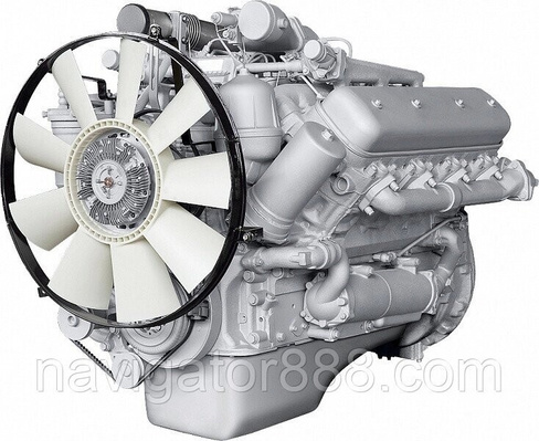 Двигатель без коробки передач и сцепления основной комплектации 6582-1000186-02 ЯМЗ-6582 Автодизель