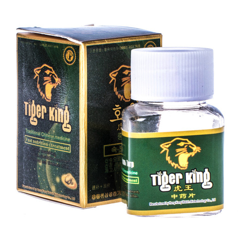 Препарат для повышения потенции Tiger King (Король Тигр) 10 таб.