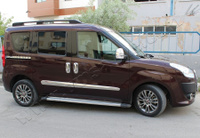 Молдинг дверной Omsa 4 шт, сталь Fiat Doblo II 2010+