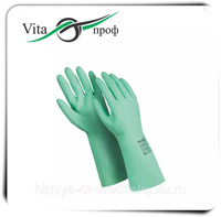Перчатки хозяйственные Manipula Specialist КОНТАКТ размеры 8-10,5 зеленые