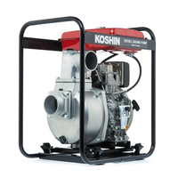 Дизельная мотопомпа для загрязненных вод Koshin SEY-100D KOSHIN