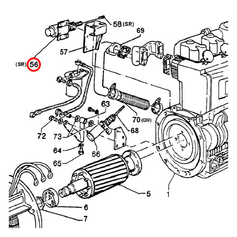 274009055 Соленоид SOLENOID MOSA 274009055 MOSA