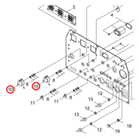 E145-000070, E145000070 Ручка поворотная / DIAL Shindaiwa DGW500 SHINDAIWA