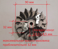 Маховик для Китайской бензопилы 37СС