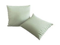 Декоративная подушка для дивана Стингер Светло-зеленый принт, велюр