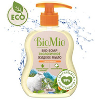 BioMio Жидкое мыло с маслом абрикоса абрикос, 300 мл, 300 г