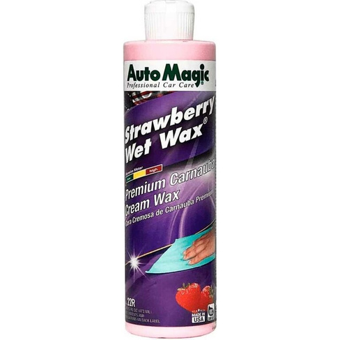 Крем-воск для защиты кузова AutoMagic Strawberry Wet Wax