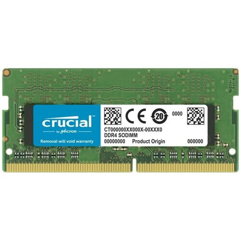 Оперативная память Crucial 32 ГБ DDR4 SODIMM CL22 CT32G4SFD832A