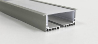 Широкий потолочный алюминиевый профиль 88х32 ммдля светодиодной ленты