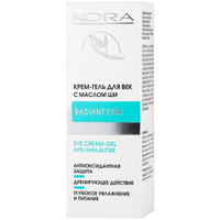 Крем-гель KORA для чувствительной кожи вокруг глаз против морщин с витамином Е, 30 мл Фитопром ООО