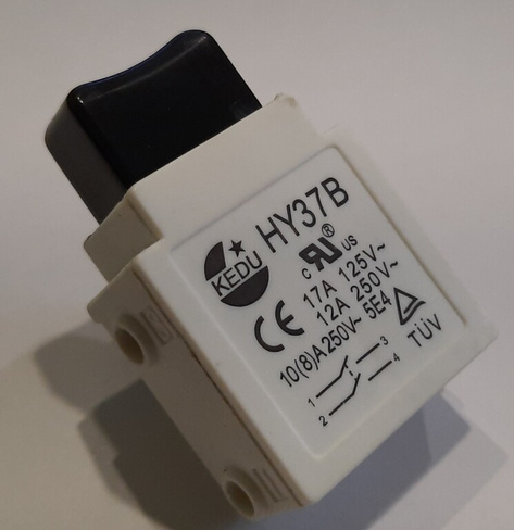 Выключатель для дисковой пилы Интерскол ДП-2000, ДП-235/2000М (s/n 14.****)