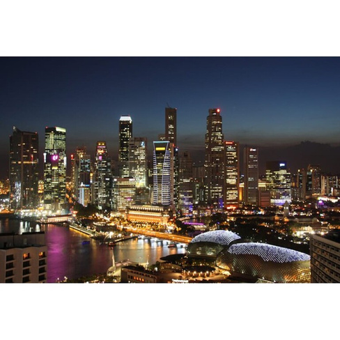 Фотообои Студия фотообоев Ночной Сингапур