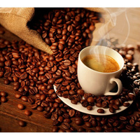 Фотообои Студия фотообоев Коллаж с чашкой кофе