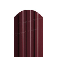 Штакетник Металл Профиль LАNE-O 0,45 Полиэстер RAL 3005 Красное вино