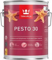 TIKKURILA Pesto 10 base A эмаль по металлу и дереву матовая (2,7л)