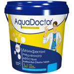 Хлор для бассейна AquaDoctor MC-T 1 кг таблетки по 20 гр