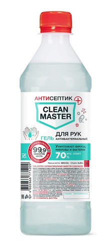 Антисептик CLEAN MASTER 0,45л