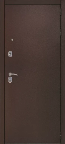 Металлическая дверь Страж 3 Контур Mirror 860х2050 мм миландж светлый