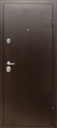 Металлическая дверь Оптима 3К 757 дуб грей 960х2050 мм