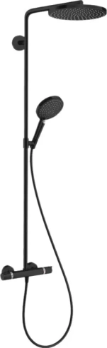 Душевая стойка Hansgrohe Raindance Select S Showerpipe 240 1jet P с термостатом, черный 27633670
