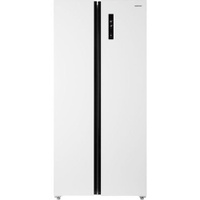 Холодильник двухкамерный NORDFROST RFS 480D NFW Side by Side, инверторный белый