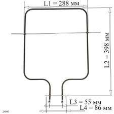 Тэн для духовки нижний 800w