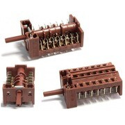 Переключатель духовки 7-поз., шток-23mm,16(4)A 250V