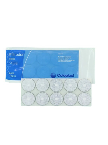 Фильтры для калоприемников COLOPLAST Filtrodor 0509 (10 шт)