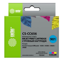 Картридж Cactus CS-CC656, №901, многоцветный / CS-CC656
