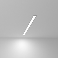 Линейный встраиваемый светильник 78 см 15W 6500K матовое серебро 101-300-78