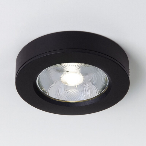 Накладной точечный светодиодн светильник DLS030 10W 4200K черный