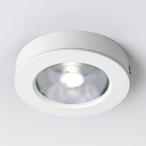 Накладной точечный светодиодн светильник DLS030 10W 4200K белый