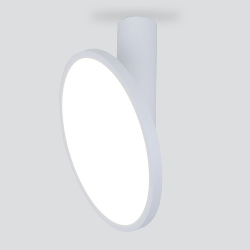 Накладной светодиодн светильник DLS029 12W 4200K белый матовый