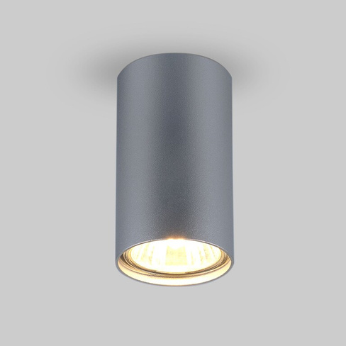 Накладной точечный светильник 1081 GU10 SL серебро 5257