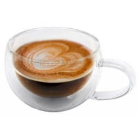 Чашка 200мл кофейная с двойными стенками термостекло Vin Bouquet | FIH 289
