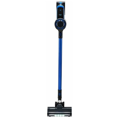 Вертикальный пылесос HARPER HVC-VR02 240 Вт, черный/синий