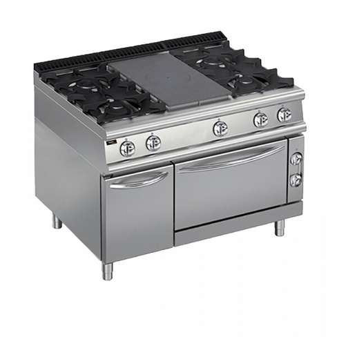 Плита газовая Apach LRSTG127R4FG Apach Chef Line