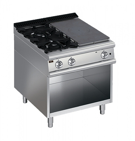 Плита газовая Apach LRSTG89R2SXOS Apach Chef Line