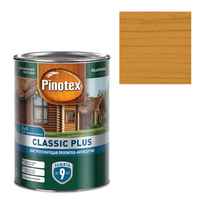 Пропитка антисептик для дерева Pinotex Classic Plus 3в1, 0,9 л сосна