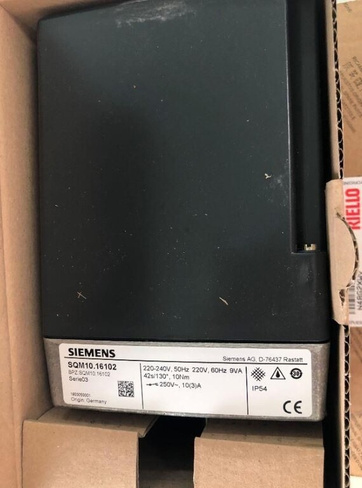 Сервопривод заслонки Siemens SQM10.16102
