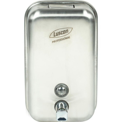 Дозатор для жидкого мыла механический Luscan Professional Eco металл 1 л