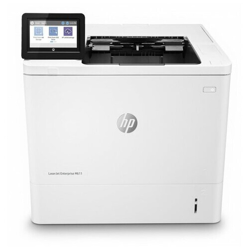 HP Принтер HP LaserJet Enterprise M611dn (A4, 1200dpi, 61ppm, 512Mb, 2 trays 100+550, duplex, USB/extUSBx2/GigEth, 1y wa