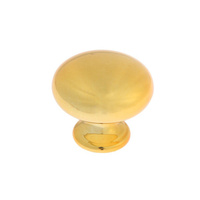 Ручка-кнопка cappio, рк120, d=32 мм, пластик, цвет золото CAPPIO
