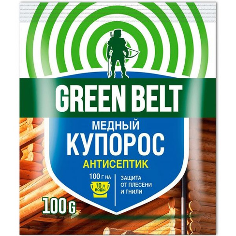 Средство для обработки древесины "Медный купорос" 100гр