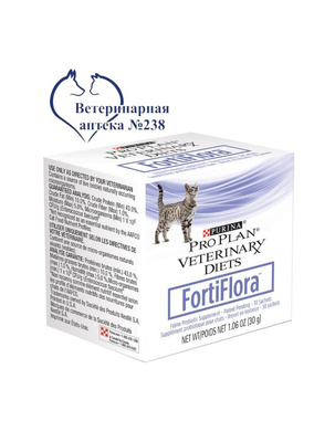 Фортифлора для кошек от компании Ветеринарная аптека 238 купить в городе  Краснодар