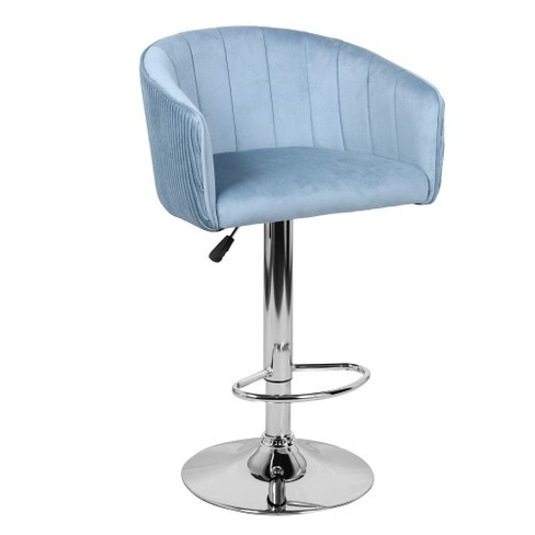 Барный стул МАРК WX-2325 серо-голубой